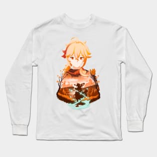 Kaedehara Kazuha Long Sleeve T-Shirt